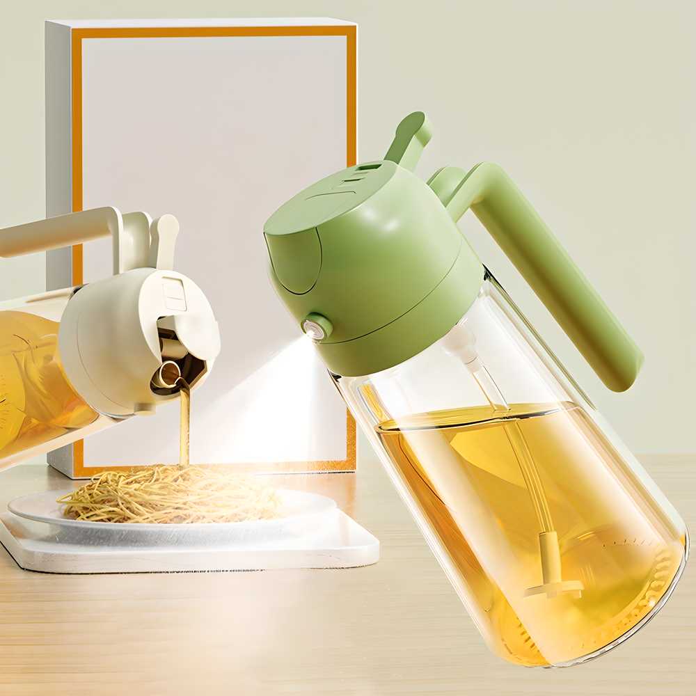 500ml Oil Sprayer Dispenser for Healthier Cooking