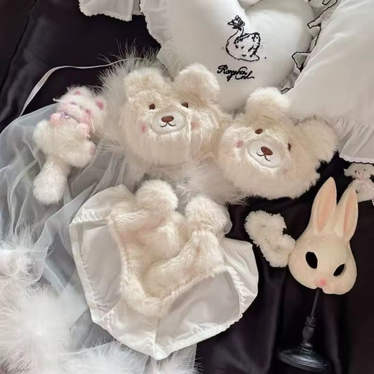 Pure Desire Style Small Chest Push Up Bra Suit